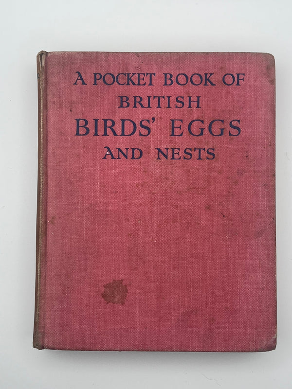 A pocket book of British bird's eggs and nests
